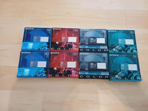 Minidiscs nos leer sealed - 8×,