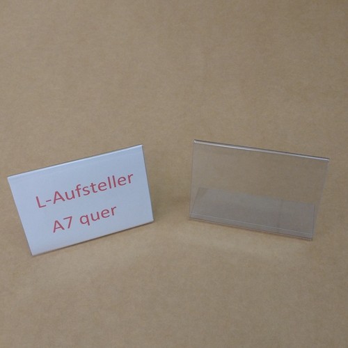 Ständer preisaufsteller - 10, l-ständer