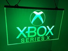 Für XBOX Series X Shop LED Neonlicht Schild Showrooms Spielzimmer Laden Zuhau...