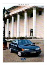 Ford Scorpio CL, GL, Ghia, 4x4 Prospekt 11.1987