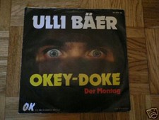 Rare  Single---Ulli  Bäer-----Top----Selten------