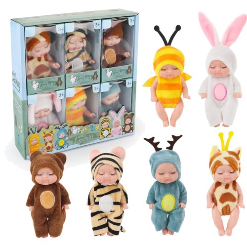 Mini babypuppe stück - 6,