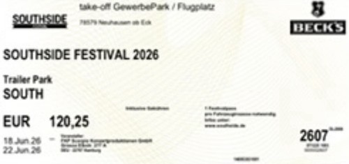 Southside 2026 ticket - 2026, 1