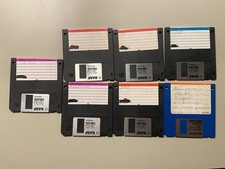 7 DOS-Spiel-Disketten voll funktionsfähig 90er Retro Virtual pool gems stack up