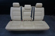 VW T5 Multivan Rücksitzbank Sitzbank hinten Vollder Leder Beige Schlafbank