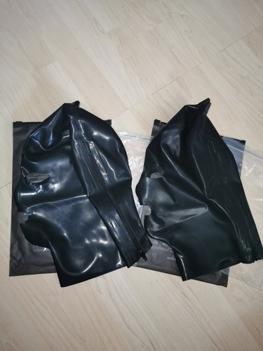 Latex gummi maske hood bdsm - gummi,