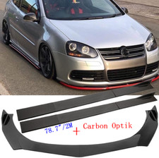 Spoilerschwert Frontspoiler Spoilerlippe + Seitenschweller Für VW GOLF 5 GTI GT