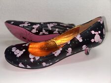 Irregular Choice Leder Court High Heels Pudel Gr. 39 Hingucker Vintage