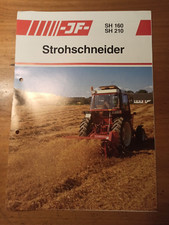 Prospekt JF Strohschneider Broschüre  Traktor Schlepper i
