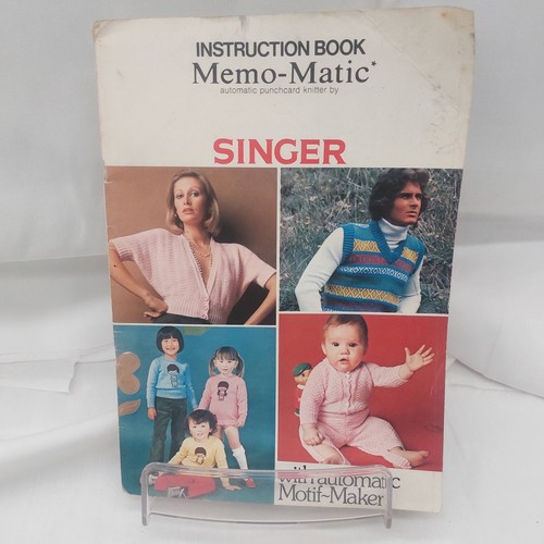 Singer memo matic instruction - singer, memo-matic