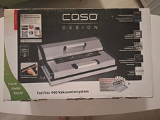Caso Vakuumierer FastVac 440 Folienschweißgerät Vakuummaschine *LESEN*