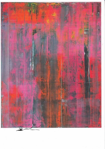 Postkarte gerhard richter - richter,