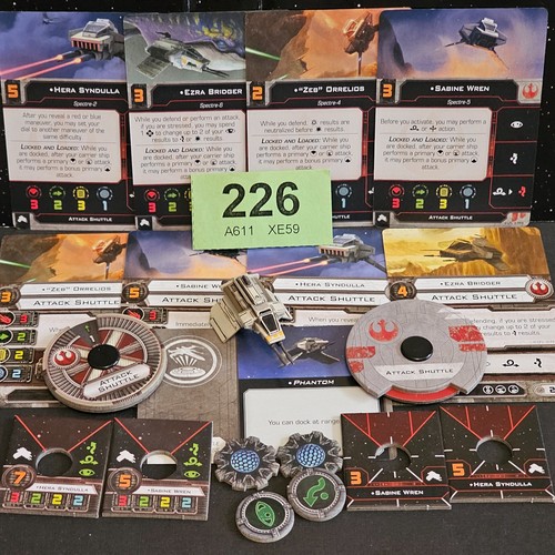 Star wars wing - x-wing, miniaturen
