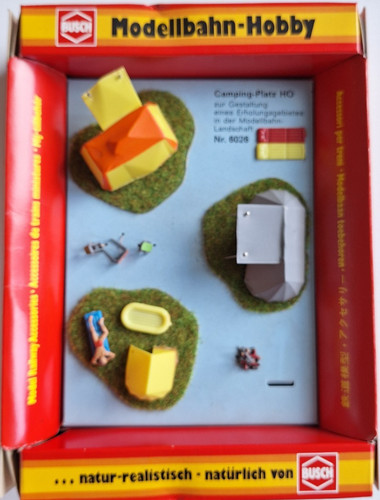 Busch diorama camping - diorama, 6026