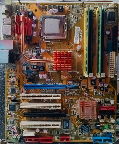 Tested lga775 retro platform - tested,