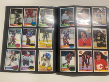 NHL Trading Cards---Album mit 360 Cards von 1980-2022