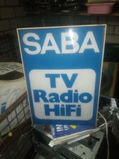 Alter Werbeaufsteller Saba