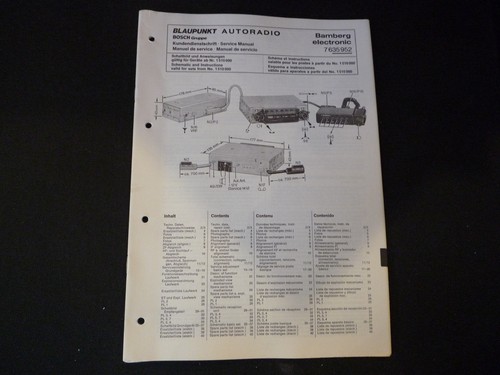 Original service manual - service,