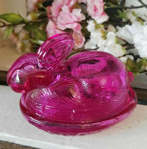 Pink dose glas hase - glas, glashase