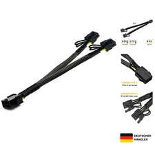 PCIe Verlängerungskabel 20cm 6-Pin auf Dual 8-Pin GPU Stromadapter