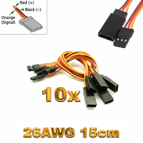 10x stück servo - stück,