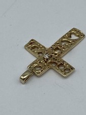 14k Gold Diamant Akzent