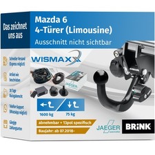 ANHÄNGERKUPPLUNG für Mazda 6