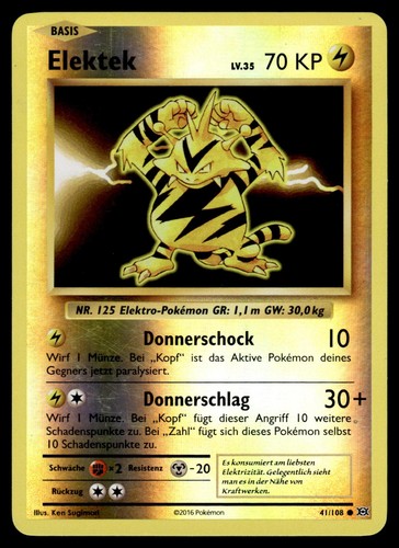 Elektek reverse holo - 41, |