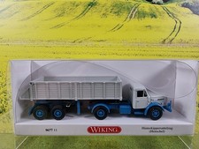 1:87 Wiking 0677 11 Henschel Hinterkippersattelzug OVP / S16