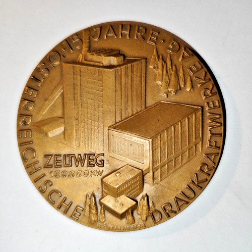 Große bronzemedaille 1962 - große,