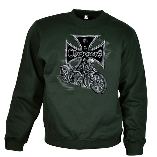 Chopper biker sweatshirt - chopper,
