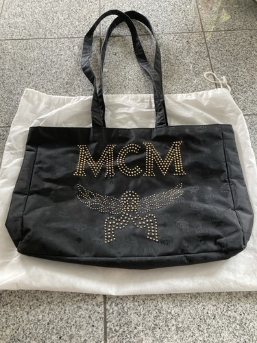 Mcm tasche shopper schwarz - tasche,