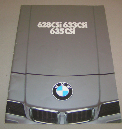 Prospekt broschüre bmw - broschüre, 6er