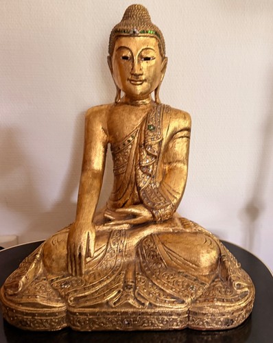 Mandalay buddha holz - buddha,