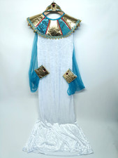 Widman ägyptische Königin Kleid Cleopatra Göttin Kostüm Fasching Gr. XS wie neu