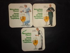 Bierdeckel Brauerei Weissenburg Lippstadt Serie