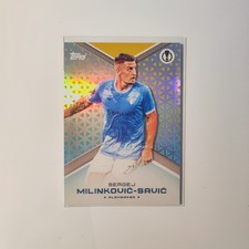 2022-23 Topps Platinum Jack Grealish Curated Sergej Milinkovic-Savic Playmaker