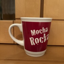 McCafe Mocha Rocka Kaffeetasse Becher Tasse Mc Donalds Rot 2010 Kaffeebecher Cup