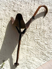 Sitzstock Hocker Wanderer Leder Sitz Gehstock Holz Wanderstock Jagd Spazierstock