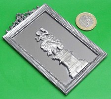 Miniatur Zinn Wandspiegel