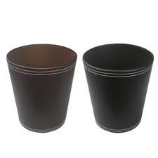 Papierkorb aus PU Leder