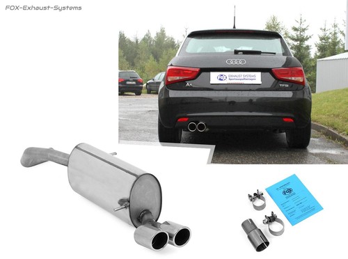 Edelstahl sportauspuff audi - ,