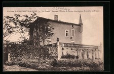 AK Villeneuve-de-Berg, Le Pradel Wiege von Olivier de Serres 1925 