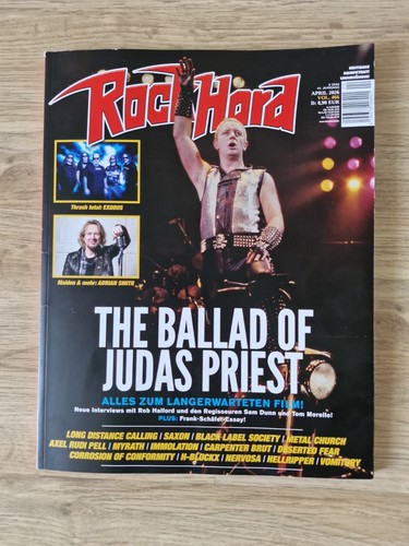 Rock hard magazin 466 april - hard,