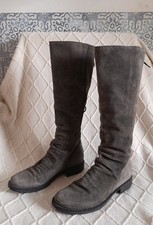 Fiorentini + Baker Stiefel / Festival Hippie Boots / Grau / Leder / 36 - 37