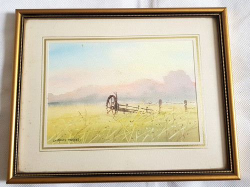Original aquarell von laurence - aquarell,