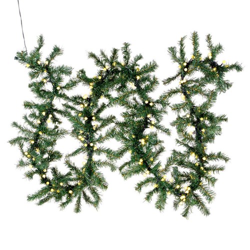 Weihnachtsgirlande grün mit