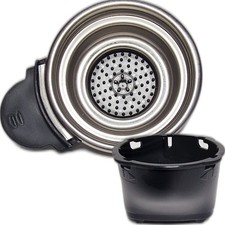 Padhalter 2 Tassen schwarz