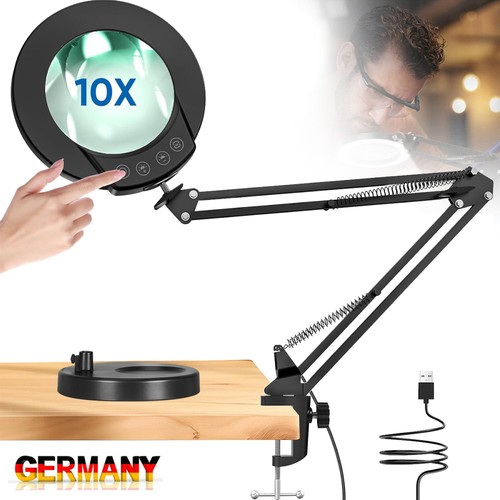 10x lupe mit licht und - 10x,
