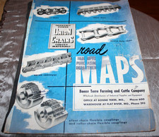 Vintage 1952 Rand McNally Road